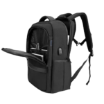 Arctic Hunter Laptop Backpack Bag- USB- B00120 - Black